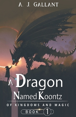 Book cover for A Dragon Named Koontz