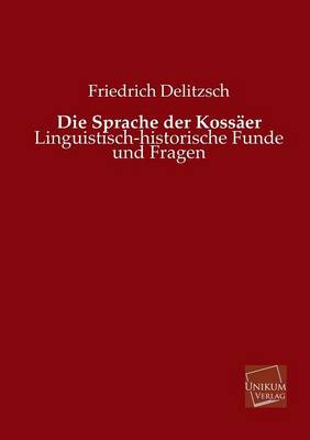 Book cover for Die Sprache Der Kossaer