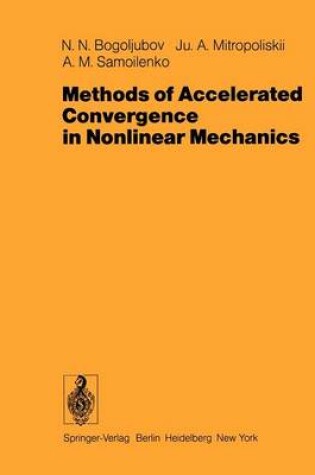 Cover of Methods of Accelerated Convergence in Nonlinear Mechanics