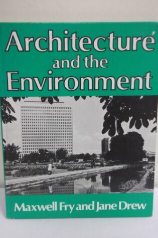 Cover of Architecture and the Environment