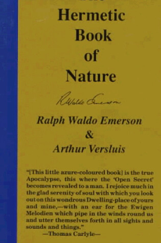 Cover of The Hermetic Book of Nature