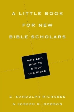 Cover of A Little Book for New Bible Scholars