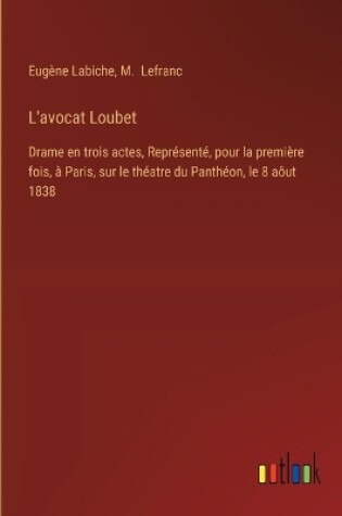 Cover of L'avocat Loubet