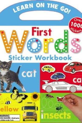 Cover of First Words Sticker Workbook