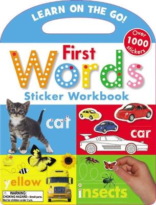 Cover of First Words Sticker Workbook