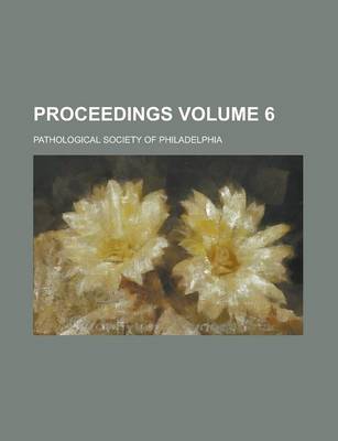 Book cover for Proceedings Volume 6