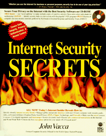 Book cover for Internet Security Secrets