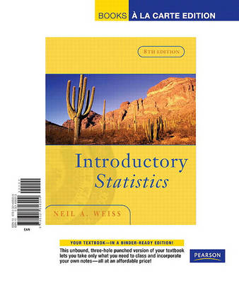 Book cover for Introductory Statistics, Books a la Carte Edition