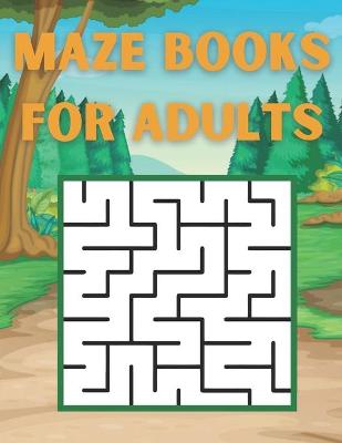 Book cover for Maze Books For Adults