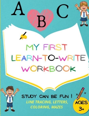 Book cover for My First Learn to Write Workbook