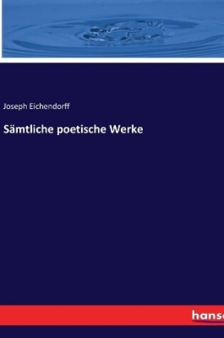 Cover of Sämtliche poetische Werke