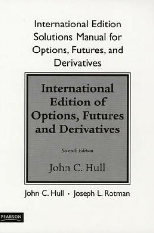 Cover of Student's Solutions Manual for Options, Futures, and Other Derivatives