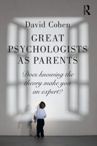 Cover of Great Psychologists as Parents