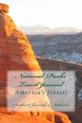 Book cover for National Parks Travel Journal