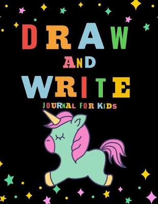 Book cover for Draw and Write Journal for Kids