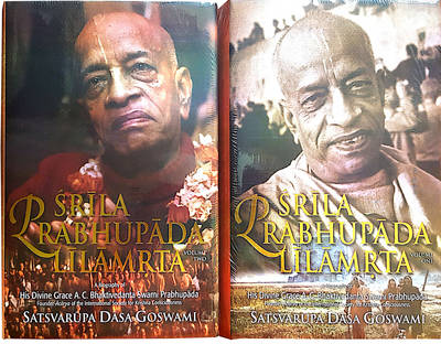 Book cover for Srila Prabhupada Lilamrita
