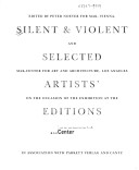 Book cover for Silent and Violent