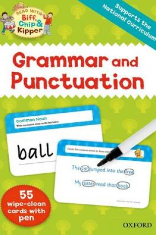 Cover of Oxford Reading Tree Read with Biff, Chip and Kipper: Grammar and Punctuation Flashcards