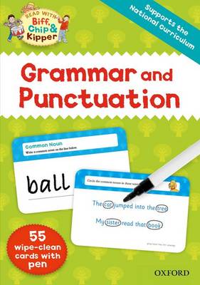 Book cover for Oxford Reading Tree Read with Biff, Chip and Kipper: Grammar and Punctuation Flashcards