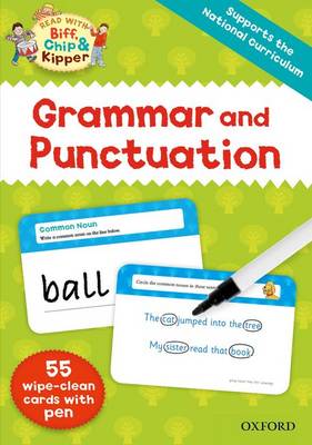 Cover of Oxford Reading Tree Read with Biff, Chip and Kipper: Grammar and Punctuation Flashcards