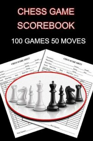 Cover of Chess Game Scorebook