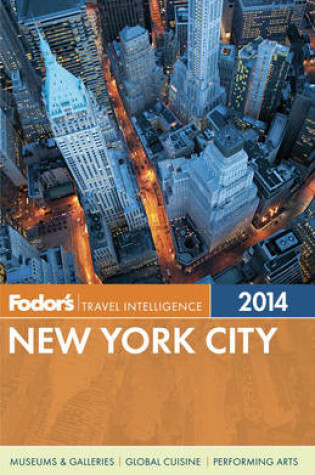 Cover of Fodor's New York City 2014