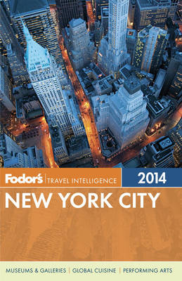 Book cover for Fodor's New York City 2014