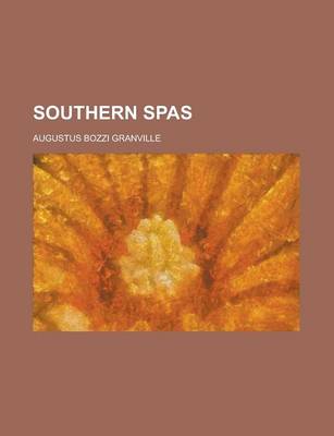 Book cover for Southern Spas