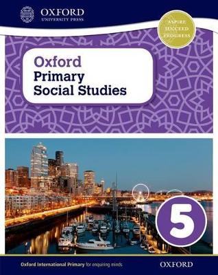 Book cover for Oxford Primary Social Studies Student Book 5