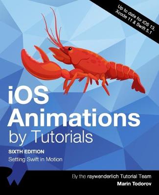 Book cover for iOS Animations by Tutorials (Sixth Edition)