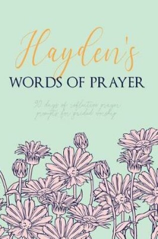 Cover of Hayden's Words of Prayer