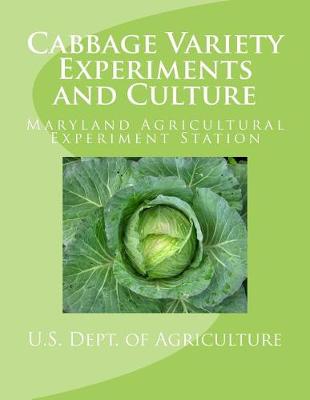 Book cover for Cabbage Variety Experiments and Culture