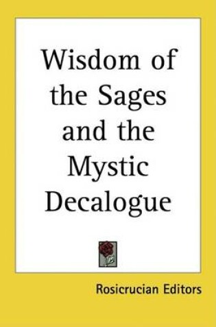 Cover of Wisdom of the Sages and the Mystic Decalogue