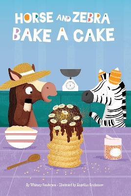 Book cover for Horse and Zebra: Horse and Zebra Bake a Cake (Book1)