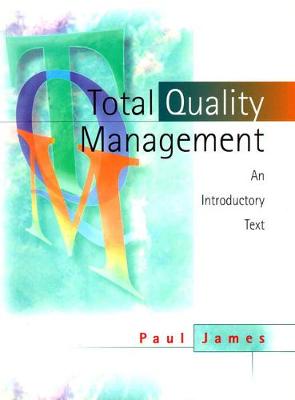 Book cover for Total Quality Management