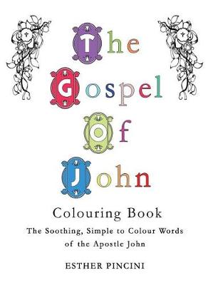 Book cover for The Gospel of John Colouring Book