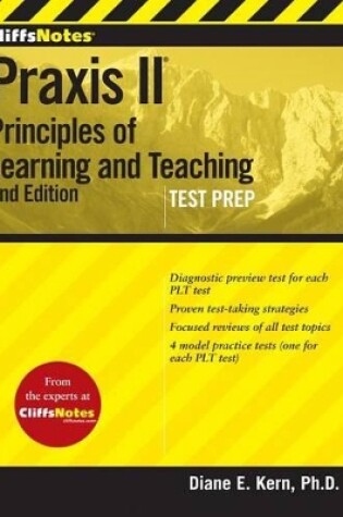 Cover of Cliffsnotes Praxis II: Principles of Learning Andteaching, Second Edition