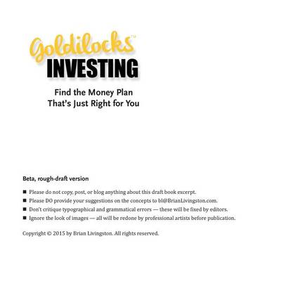 Book cover for Goldilocks Investing