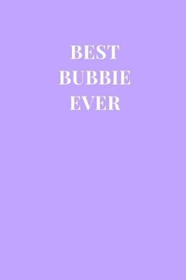 Cover of Best Bubbie Ever
