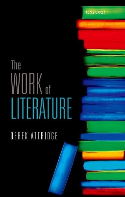 Book cover for The Work of Literature