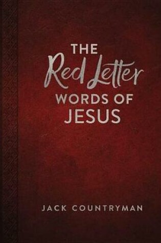 Cover of The Red Letter Words of Jesus