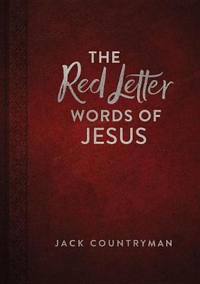Book cover for The Red Letter Words of Jesus