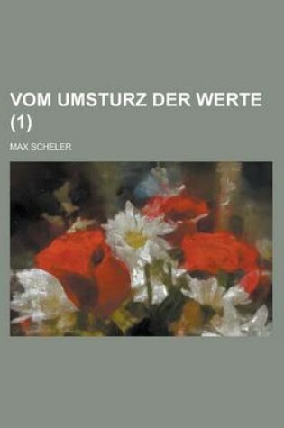 Cover of Vom Umsturz Der Werte (1)