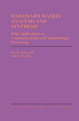 Cover of Hadamard Matrix Analysis and Synthesis