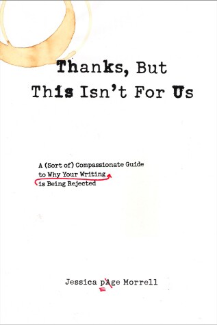 Book cover for Thanks, But This Isn't for Us