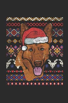 Book cover for Ugly Christmas Sweater - German Shepherd