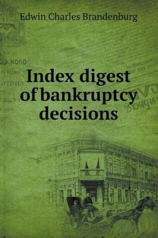 Cover of Index Digest of Bankruptcy Decisions