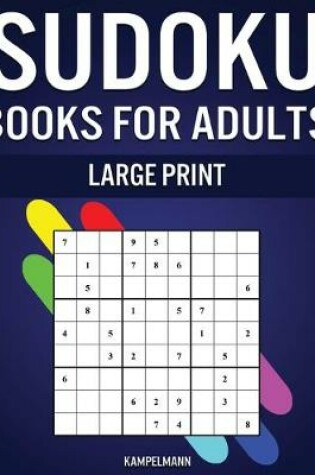 Cover of Sudoku Book for Adults Large Print