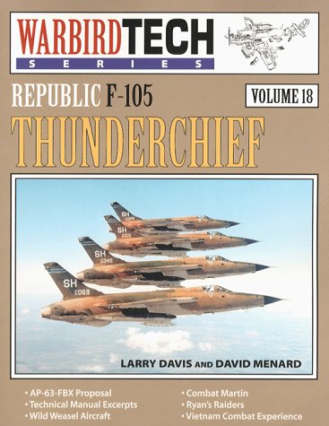 Book cover for Warbirdtech 18: Republic F-105 Thunderchief