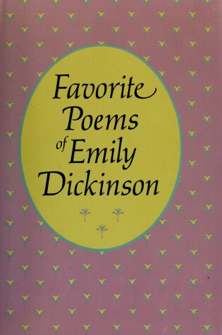 Cover of Favorite Poems of Emily Dickinson